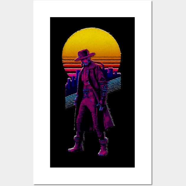 Retro Cad Bane Wall Art by ArcaNexus